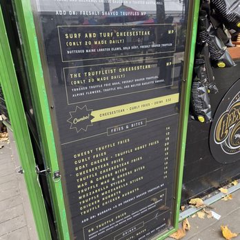 Cheesesteaks by Truffleist - Menu - Cheesesteaks Near Me - New York, New York Cheesesteaks by Truffleist - Menu - Cheesesteaks Near Me - New York, New York