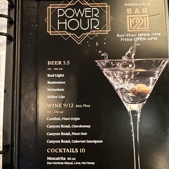 Morton's The Steakhouse - Power Hour cocktail menu - Steakhouses Near Me - Miami, Florida Morton's The Steakhouse - Power Hour cocktail menu - Steakhouses Near Me - Miami, Florida