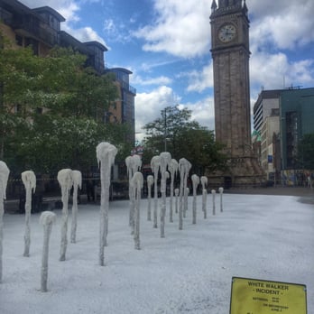 Custom House Square - Attention Yelp GoT Fans!! A white walker incident has been reported in Belfast! - Music Venues Near Me
