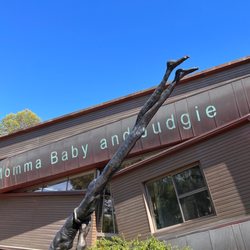 Hermitage Santa Barbara - Large sculpture outside book house