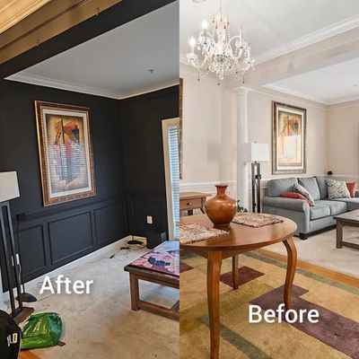 B Curry Contracting Handyman Logo