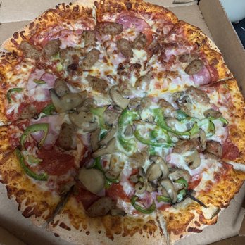 Marco's Pizza - Half meat half supreme - Pizza Near Me - Trussville, Alabama Marco's Pizza - Half meat half supreme - Pizza Near Me - Trussville, Alabama