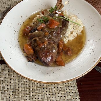 Tumi Peruvian and Italian Kitchen - Lamb Osso Bucco - Italian Near Me - Hyannis, Massachusetts Tumi Peruvian and Italian Kitchen - Lamb Osso Bucco - Italian Near Me - Hyannis, Massachusetts