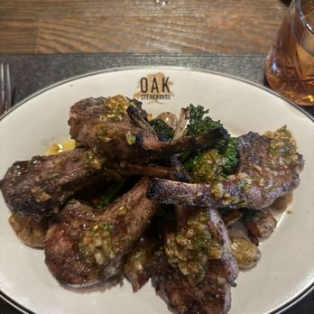 Oak Steakhouse - Lamb Chops - Steakhouses Near Me - Charlotte, North Carolina