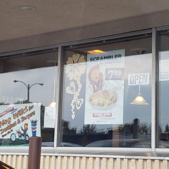 George Webb - a car parked in front of a restaurant - Desserts Near Me - West Allis, Wisconsin