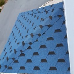 T.W. Contracting - Part of a roof I put new shingles on this summer