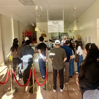 Salted Butter - Crowded - people waiting for their drink order, have to cross people waiting in line to order to pick up their coffee? - Desserts Near Me - Pasadena, California Salted Butter - Crowded - people waiting for their drink order, have to cross people waiting in line to order to pick up their coffee? - Desserts Near Me - Pasadena, California