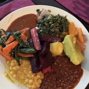 Hawi Ethiopian Restaurant - Vegetable platter - Ethiopian Near Me - Ithaca, New York Hawi Ethiopian Restaurant - Vegetable platter - Ethiopian Near Me - Ithaca, New York