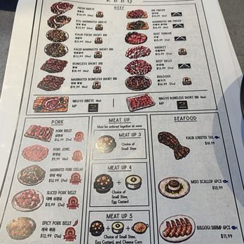 Kol Korean Bbq - Menu - Korean Near Me - Houston, Texas