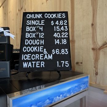 Chunk Cookies - Cookie Prices - Desserts Near Me - Gilbert, Arizona