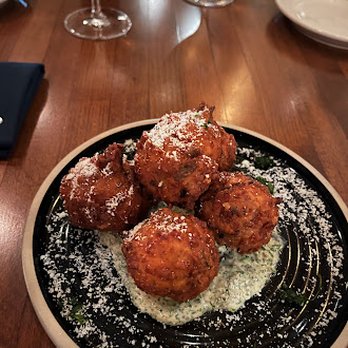 The Ravenous Pig - Mushroom and Gruyere Beignets - New American Near Me - Winter Park, Florida The Ravenous Pig - Mushroom and Gruyere Beignets - New American Near Me - Winter Park, Florida