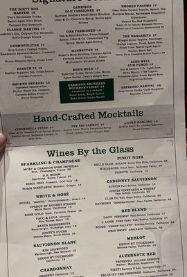 Menu photo 2 Bob's Steak & Chop House - Louisville Louisville, KY Menu photo 2 Bob's Steak & Chop House - Louisville Louisville, KY