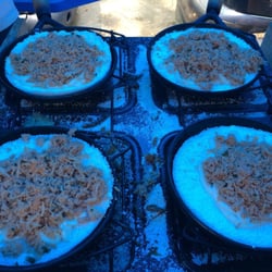 Feira Livre - Tapiocas de frango com catupiry! Booooom demais!