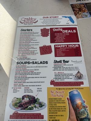 Menu photo 2 Crabby Bill’s Palm Harbor, FL Menu photo 2 Crabby Bill’s Palm Harbor, FL