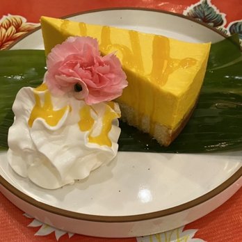 Pintoh Thai - Some delicious Mango Mousse Cake - Thai Near Me - Oakland, California Pintoh Thai - Some delicious Mango Mousse Cake - Thai Near Me - Oakland, California