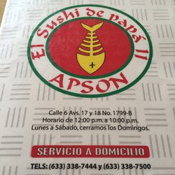 El Sushi De Papa II