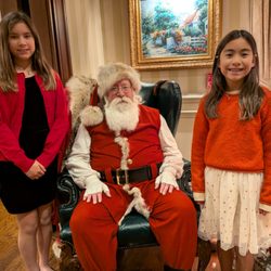 High Point Country Club - Emerywood Santa Claus 2025! This particular Santa Claus has been coming to Emerywood almost every year for the past 10+ years. (Not 2024.)