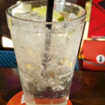 Barcode - a glass of water with ice and lime - Pubs Near Me - West Allis, Wisconsin
