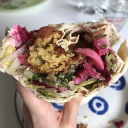 Falafel wrap