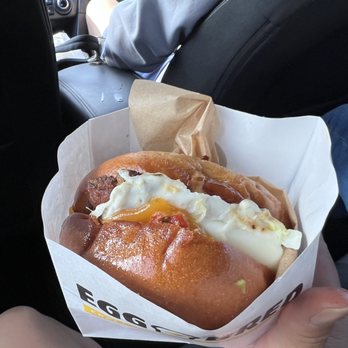 Eggbred - Sausage Egg & Cheese ($9) - Breakfast & Brunch Near Me - La Habra, California