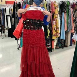 It's fun to look at dresses.