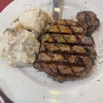 Napolis Italian Restaurant - 8 oz ribeye and mash potatoes - Italian Near Me - San Angelo, Texas Napolis Italian Restaurant - 8 oz ribeye and mash potatoes - Italian Near Me - San Angelo, Texas