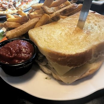 Sassafras Eclectic Food Joint - Tuna melt w/side of fries - New American Near Me - Carson City, Nevada