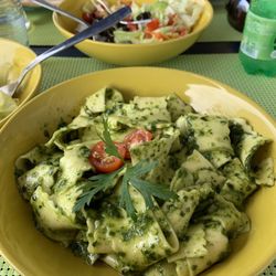 O Sole Mio - Homemade pasta with pesto