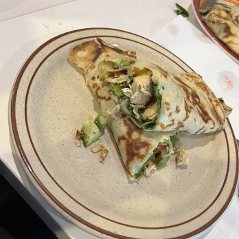 Le Crepe - The Standby crepe with $3 chicken added. - Creperies Near Me - Royal Oak, Michigan Le Crepe - The Standby crepe with $3 chicken added. - Creperies Near Me - Royal Oak, Michigan