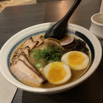 Kiseki - Miso Ramen with extra Chashu (bbq pork) and Onsen Soft Boiled Egg. - Izakaya Near Me - Livermore, California