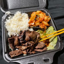 Thai Esan Restaurant - Grilled Bulgogi and Kim-Chi