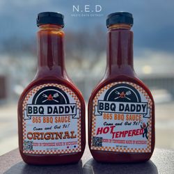 BBQ Daddy - BBQ Daddy Original and Hot Tempered 865 BBQ Sauce
