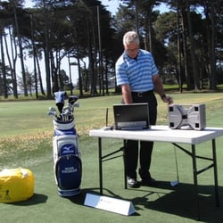 Ross Kroeker - Golf Instruction - Ross uses high speed video & a daylight readable screen in his lessons.  A video lesson summary is provided for internet dwnld.