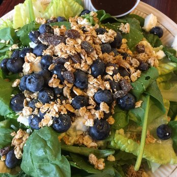 Zudy's Cafe - Blueberry granola blue cheese salad - Internet Cafes Near Me - Seward, Alaska