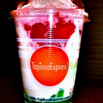 Tapioca Express - Strawberry coconut snow bubble with green apple jelly - Coffee & Tea Near Me - San Diego, California Tapioca Express - Strawberry coconut snow bubble with green apple jelly - Coffee & Tea Near Me - San Diego, California