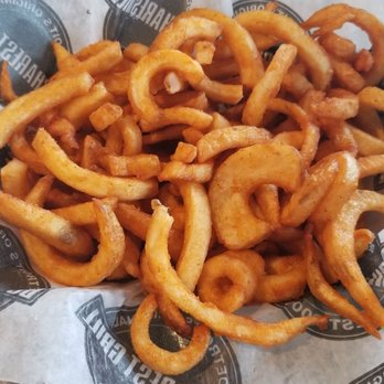 Bucharest Bar & Grill - Curly fries, nom - Mediterranean Near Me - Detroit, Michigan