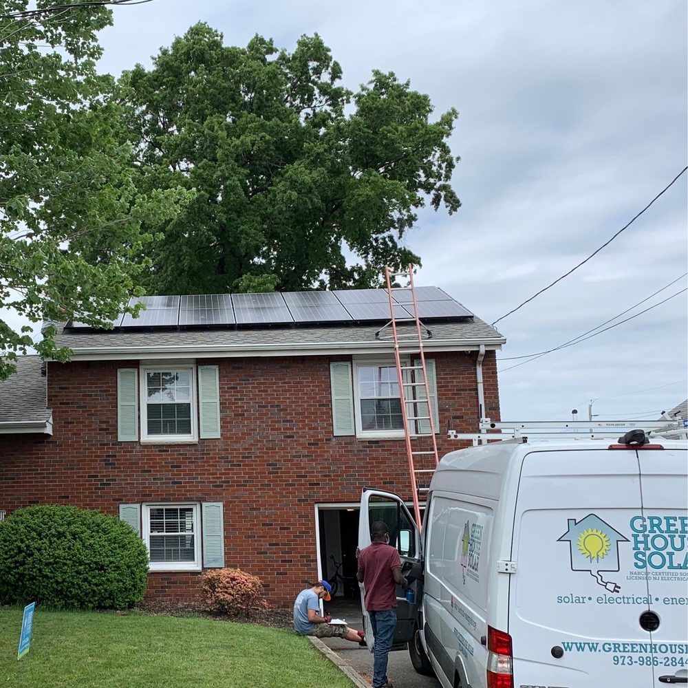 Green House Solar - Finishing solar panel installation - Solar Installation Near Me - Madison, New Jersey