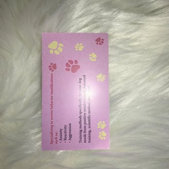 Nancy Basileus Designs - Back of PNW Precision K9 business card - Graphic Design Near Me