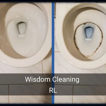 Wisdom Cleaning RL - two views of a toilet - Home Cleaning Near Me Wisdom Cleaning RL - two views of a toilet - Home Cleaning Near Me