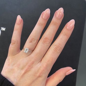 Deluxe Nails and Spa - Dip nails with tips - Nail Salons Near Me - Denton, Texas