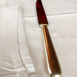 Bad Ramsach Quellhotel - They set the table with real silver catlery