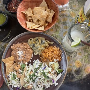 La Puerta - Shrimp tacos and wheel in the sky margarita - Mexican Near Me - San Diego, California La Puerta - Shrimp tacos and wheel in the sky margarita - Mexican Near Me - San Diego, California