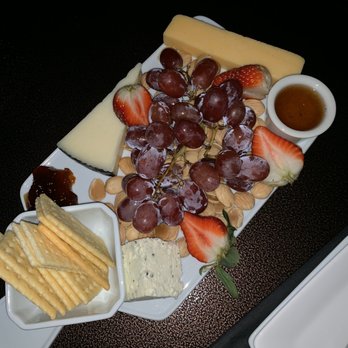 Unwind Wine Bar - Fruit and cheese board - Wine Bars Near Me - Cincinnati, Ohio
