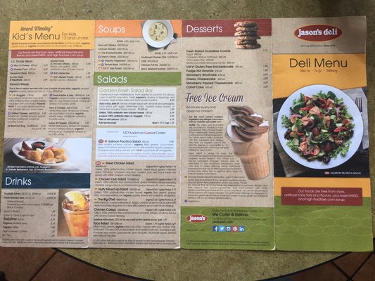 Menu photo 8 Jason's Deli Raleigh, NC