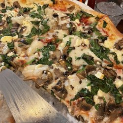 Moon Dog Brick Oven of Marion - Greek pizza!