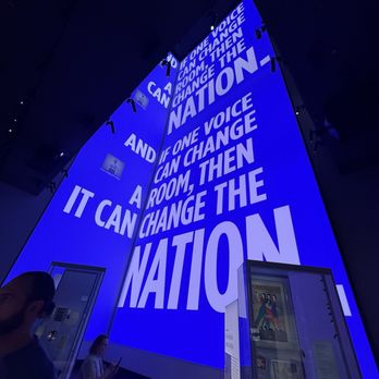 Obama Presidential Center - A light display inside the exhibit - Museums Near Me - Chicago, Illinois Obama Presidential Center - A light display inside the exhibit - Museums Near Me - Chicago, Illinois