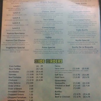 Fiesta Brava Mexican Restaurant - Menu page 1 - Mexican Near Me - Corning, New York Fiesta Brava Mexican Restaurant - Menu page 1 - Mexican Near Me - Corning, New York