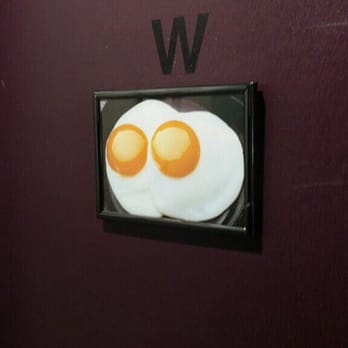 Biscuit Head - Womens bathroom sign - Cafes Near Me - Asheville, North Carolina Biscuit Head - Womens bathroom sign - Cafes Near Me - Asheville, North Carolina