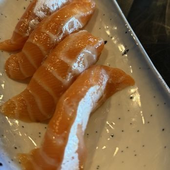 The Nori - Salmon belly nigiri - Sushi Bars Near Me - Las Vegas, Nevada The Nori - Salmon belly nigiri - Sushi Bars Near Me - Las Vegas, Nevada