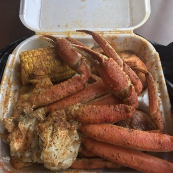 Crab Pot Lounge - The Mari special! Crab legs, shrimp, potatoes, corn, basically deliciousness in a box. - Seafood Near Me - College Park, Georgia Crab Pot Lounge - The Mari special! Crab legs, shrimp, potatoes, corn, basically deliciousness in a box. - Seafood Near Me - College Park, Georgia